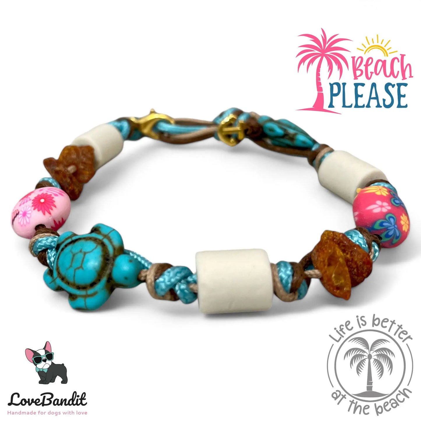 EM-Keramik Armband Bernstein - LoveBandit