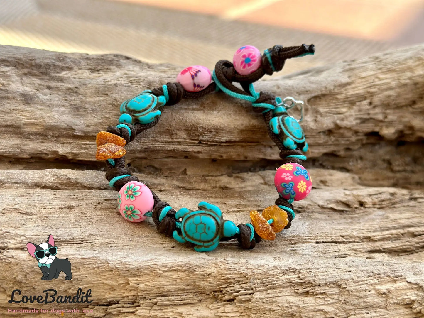 EM-Keramik Armband Bernstein - LoveBandit