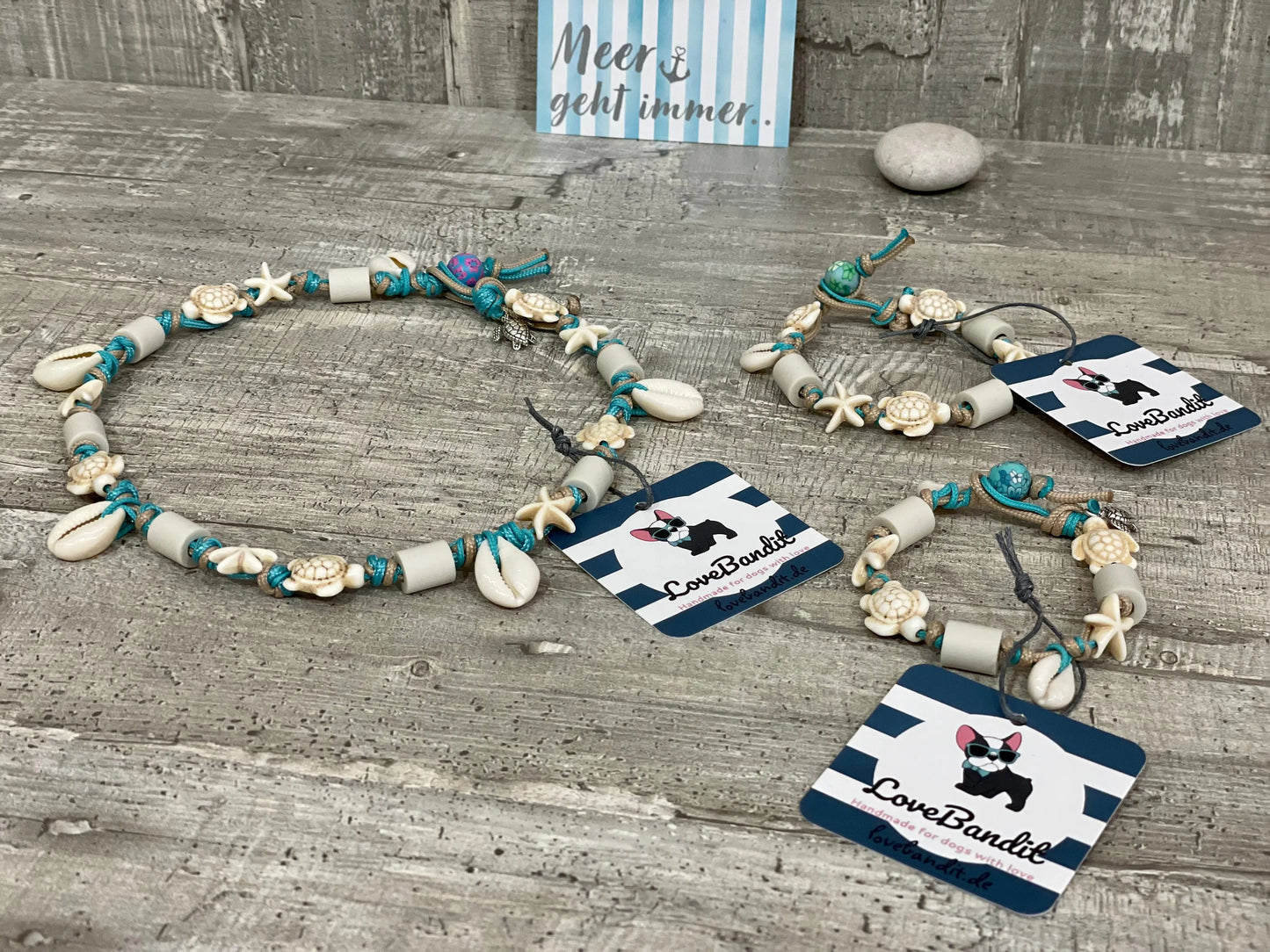 EM-Keramik Armband Beach Surf Dog - LoveBandit