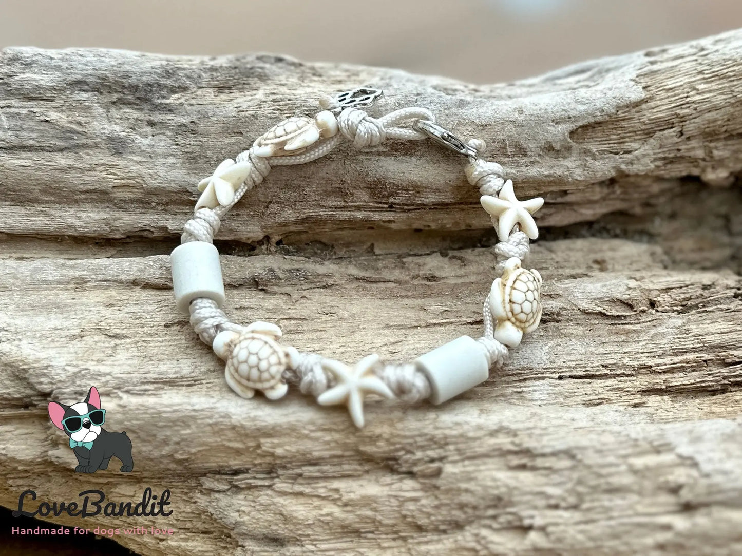 EM-Keramik Armband Boho Dog - LoveBandit