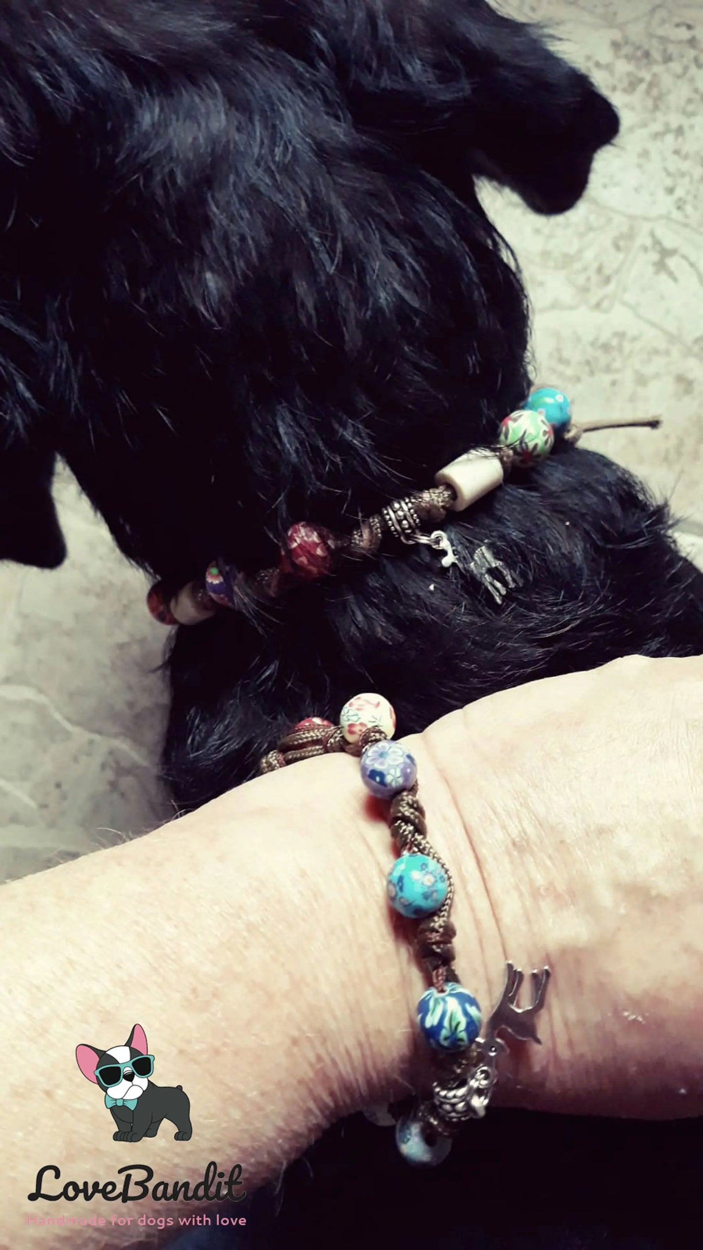 EM-Keramik Armband Bunte Perlen - LoveBandit