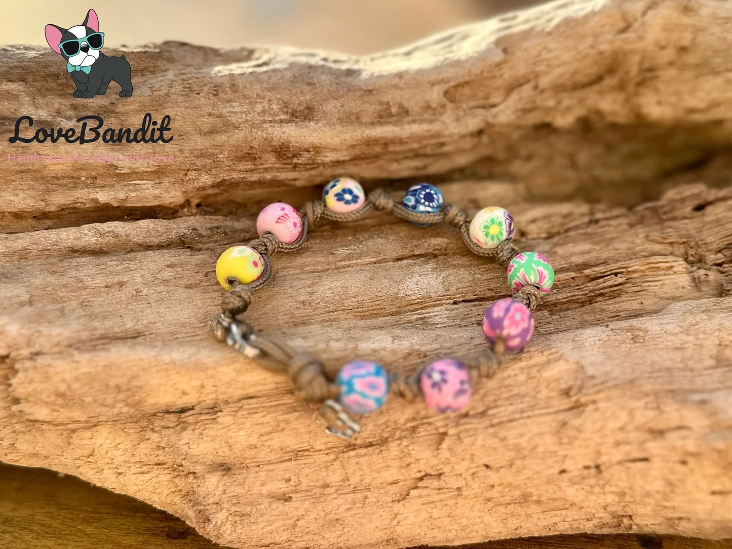 EM-Keramik Armband Bunte Perlen - LoveBandit