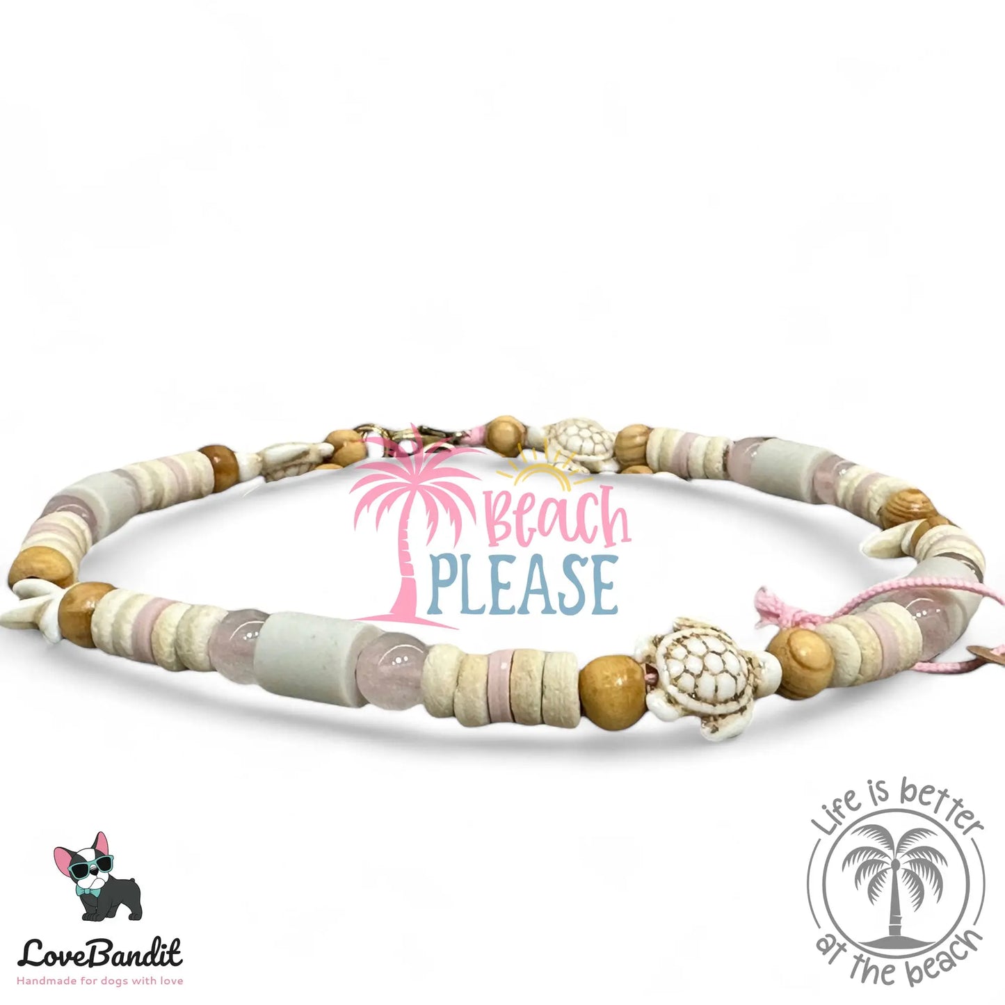 EM-Keramik Armband Rosenquarz - LoveBandit