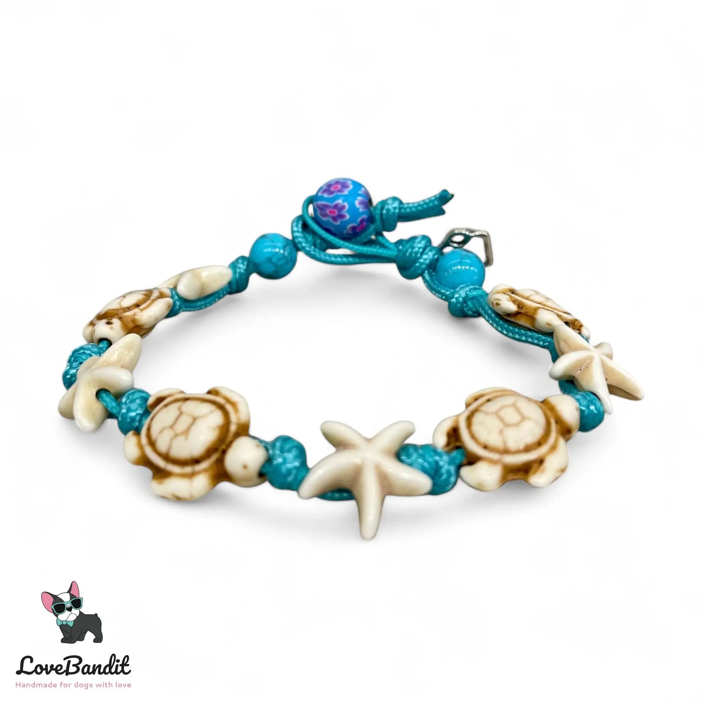 EM-Keramik Armband Schildkröten Seesterne Natur - LoveBandit