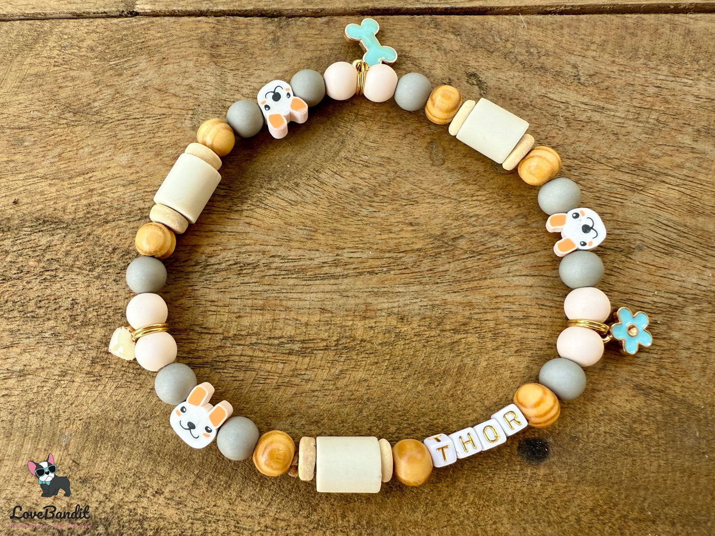 EM-Keramik Halsband Zeckenhalsband Chihuahua Frenchie LoveBandit