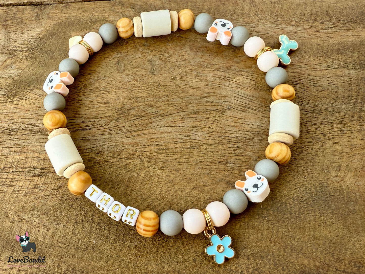 EM-Keramik Halsband Zeckenhalsband Chihuahua Frenchie LoveBandit