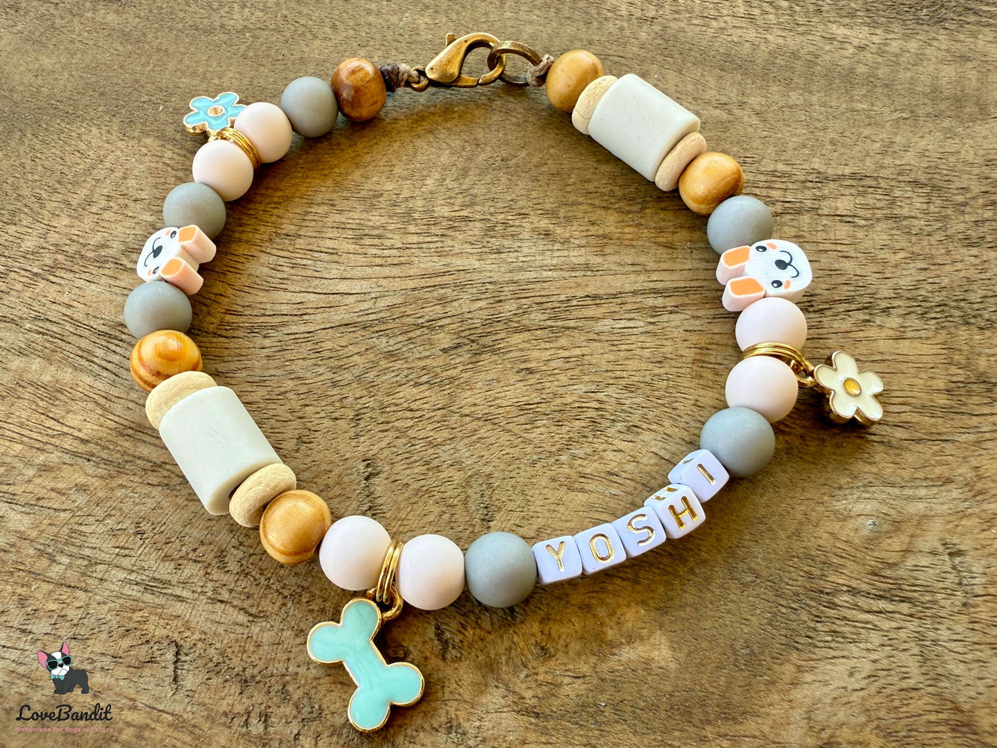 EM-Keramik Halsband Zeckenhalsband Chihuahua Frenchie LoveBandit