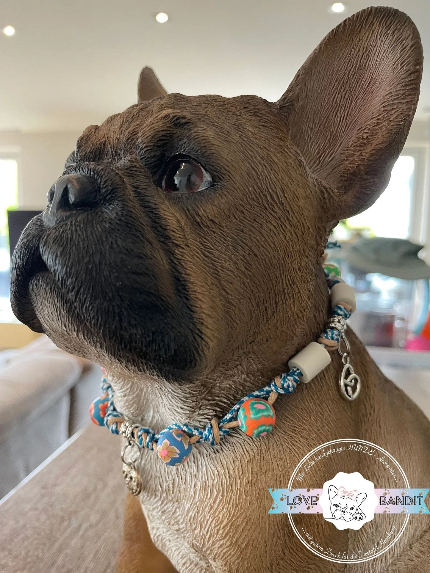 EM-Keramik Halsband Zeckenhalsband Wiesn Trachtenanhänger - LoveBandit