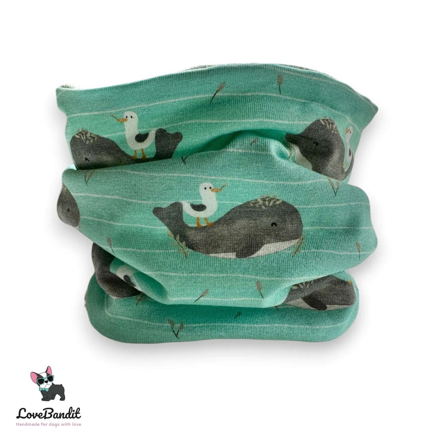 Hundeloop Hundehalstuch Frühling Sommer Wal Möwe - LoveBandit