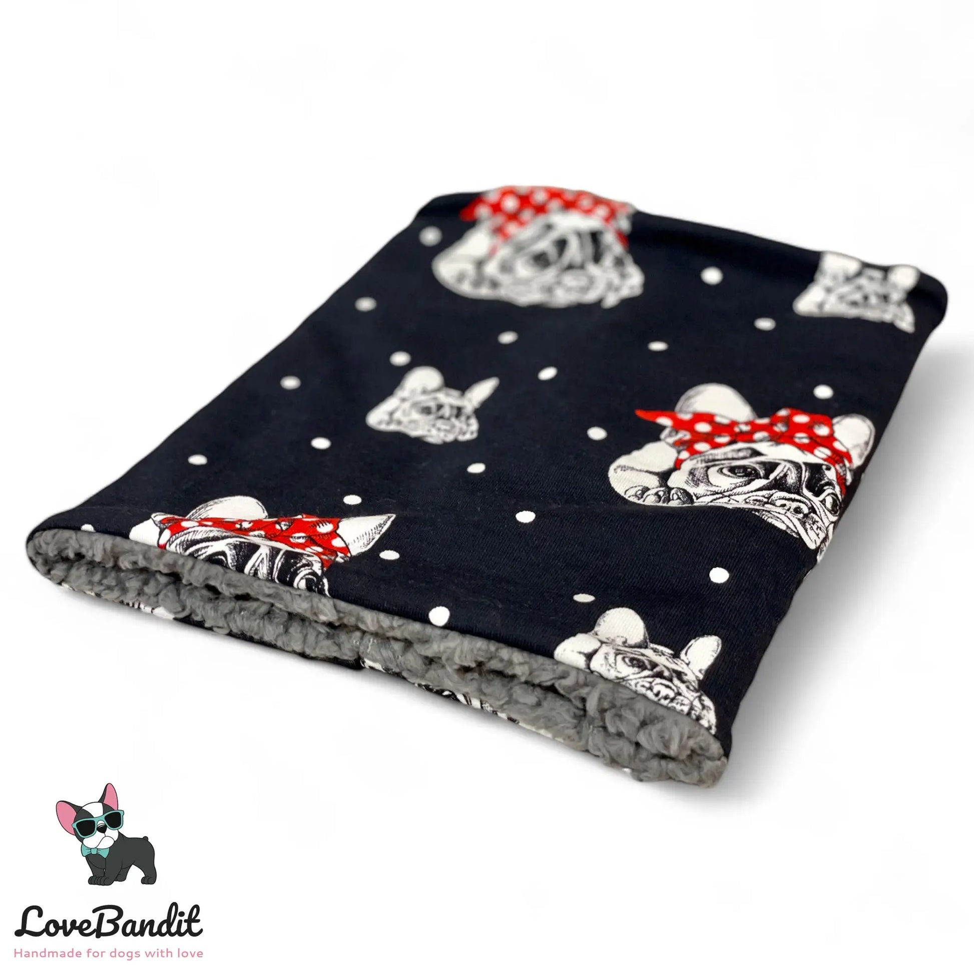 Hundeloop Hundeschal Französische Bulldogge Bandana - LoveBandit
