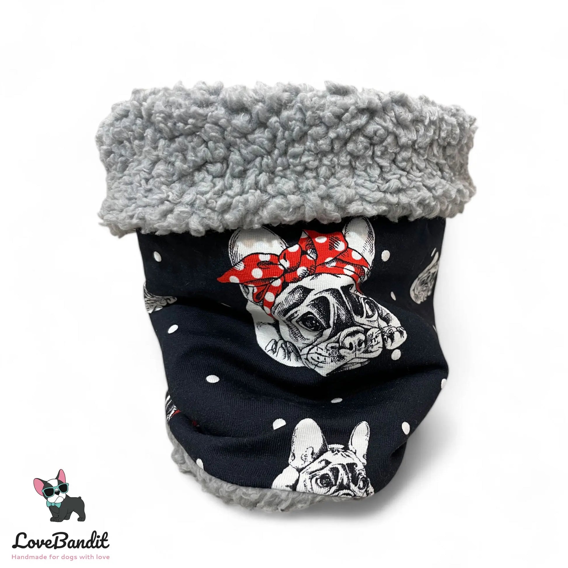 Hundeloop Hundeschal Französische Bulldogge Bandana - LoveBandit