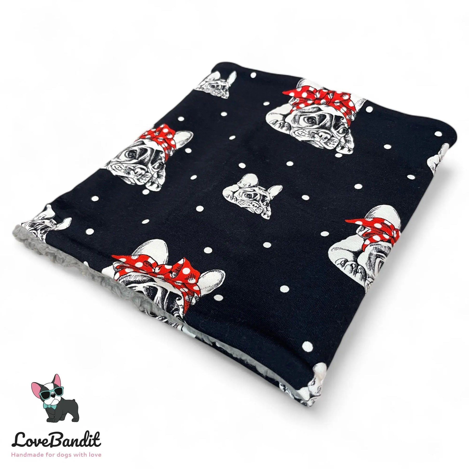 Hundeloop Hundeschal Französische Bulldogge Bandana - LoveBandit