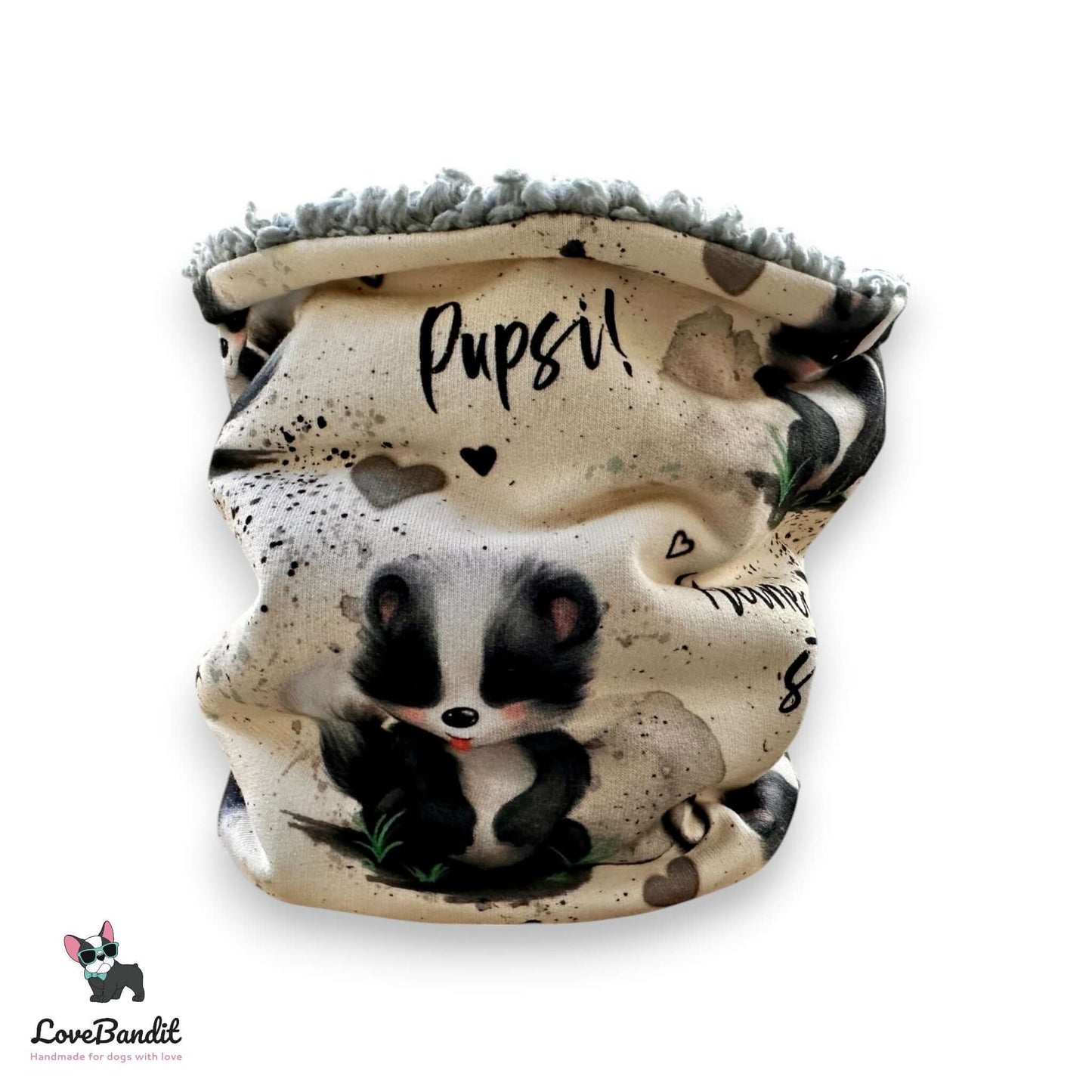 Hundeschal Hundeloop "Kleiner Stinker" Pupsi - LoveBandit