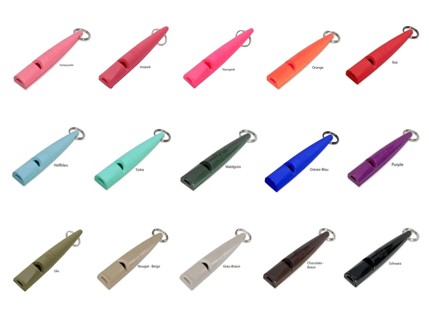 Hundepfeifenband Pfoten Braun Türkis - LoveBandit