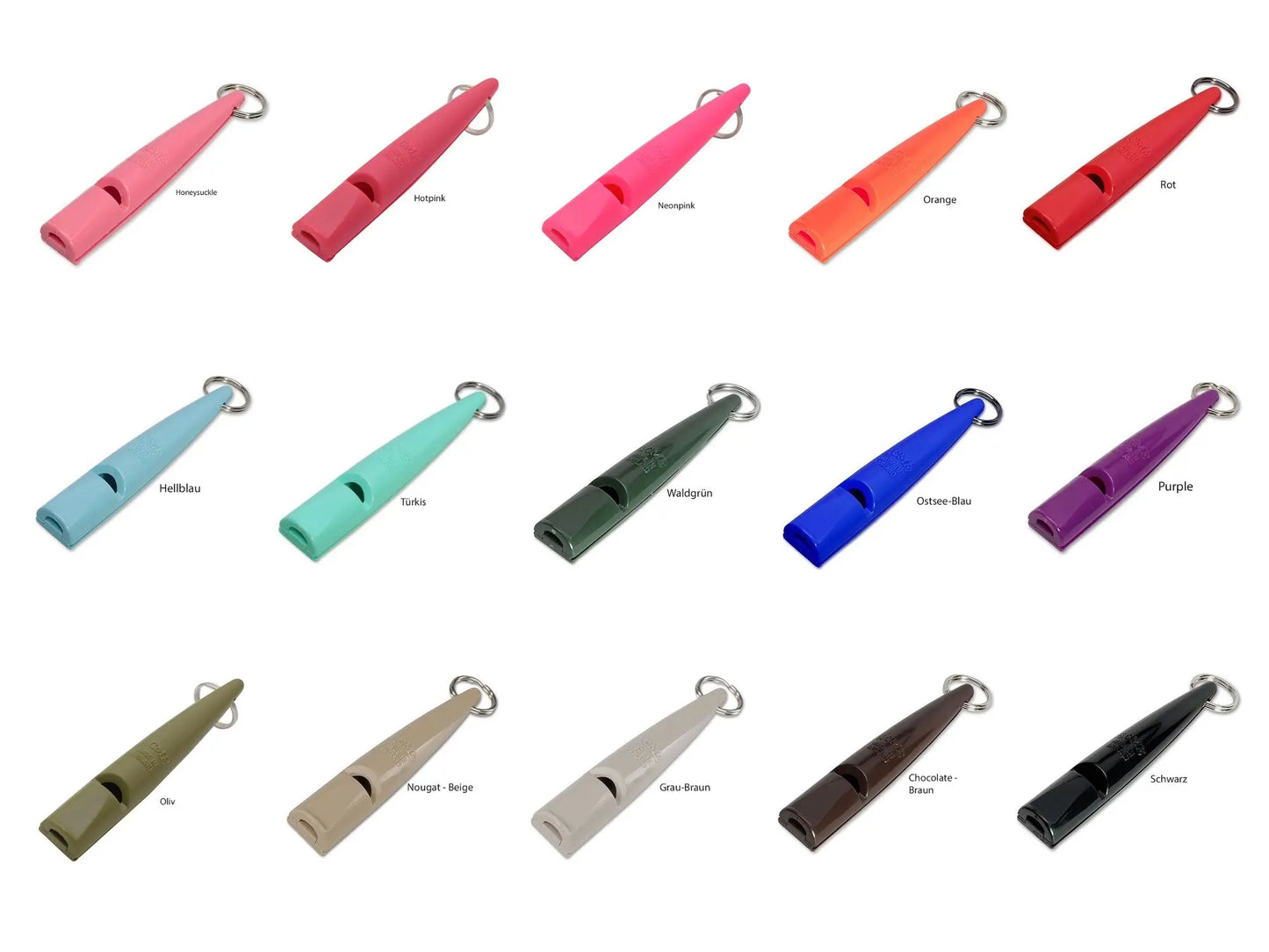 Hundepfeifenband Wiesn aus Paracord rot - LoveBandit