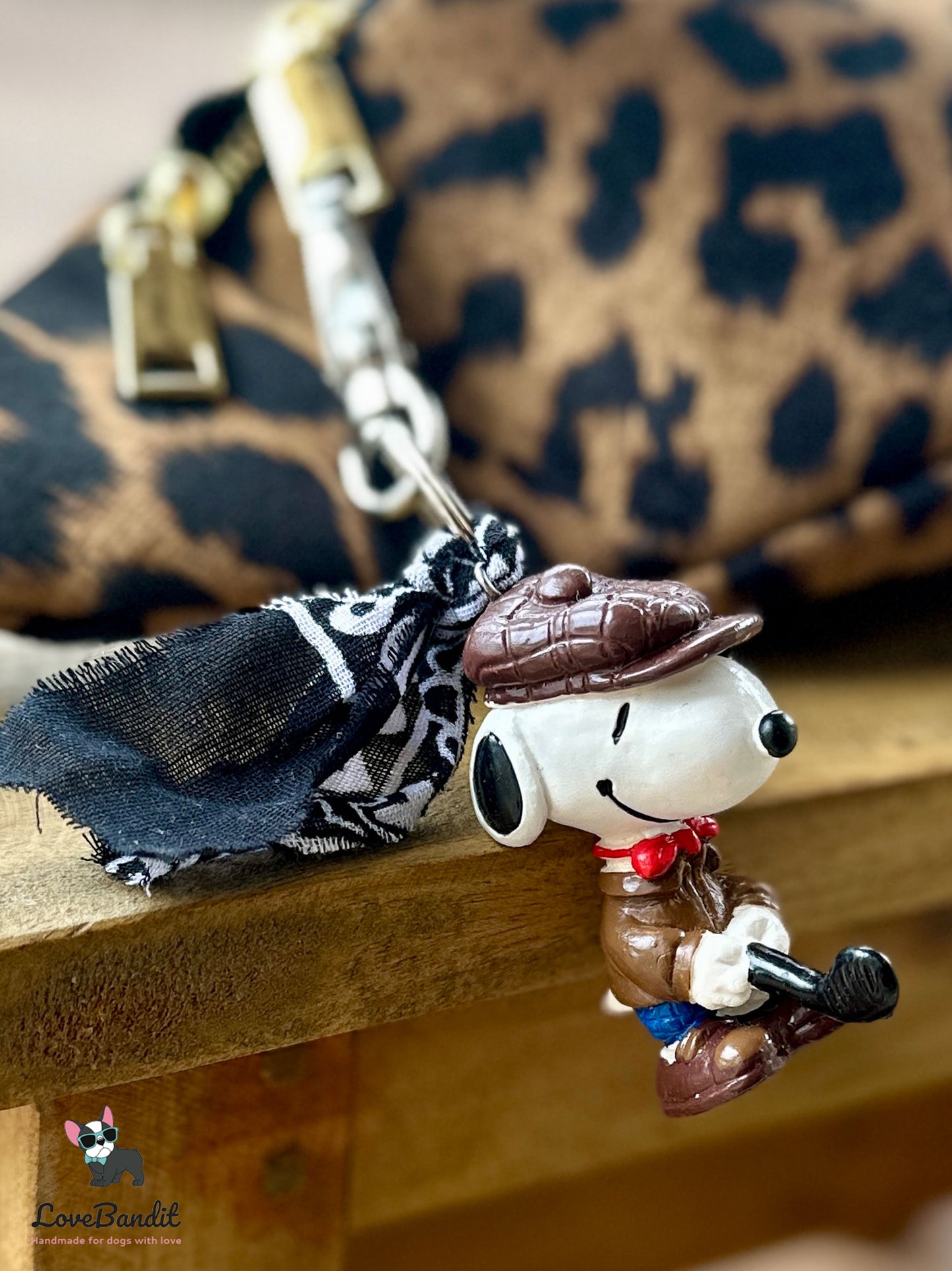 Taschenanhänger Bag Charm Peanuts Snoopy Golf - LoveBandit