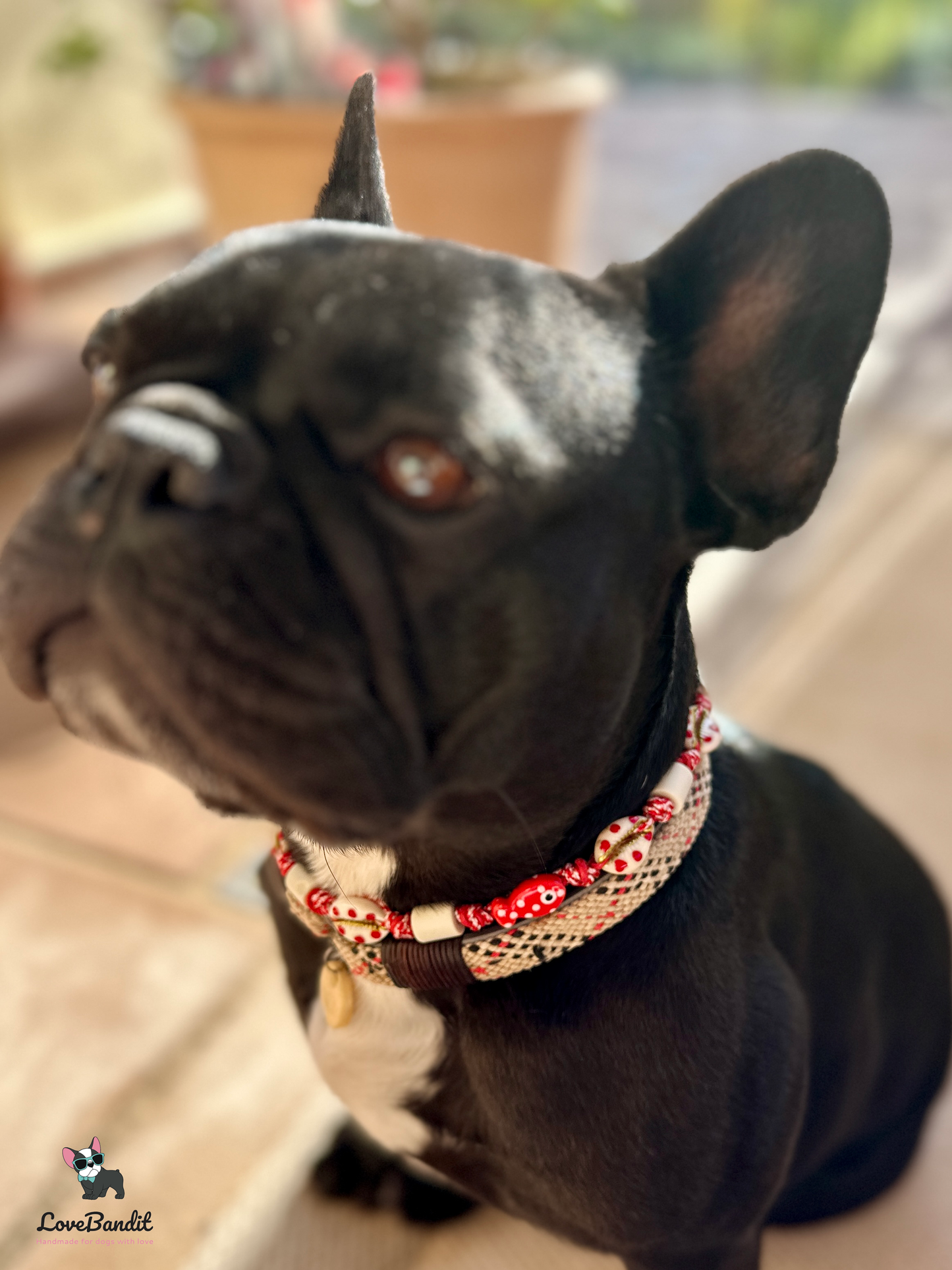 EM-Keramik Halsband "X-Mas" Muscheln - LoveBandit