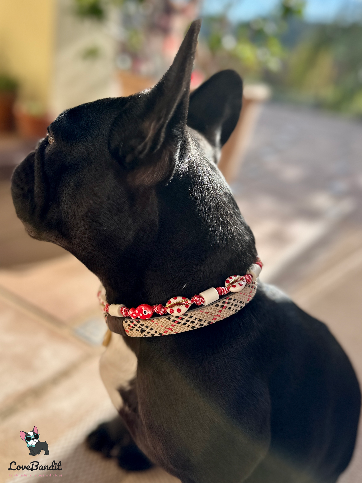 EM-Keramik Halsband "X-Mas" Muscheln - LoveBandit