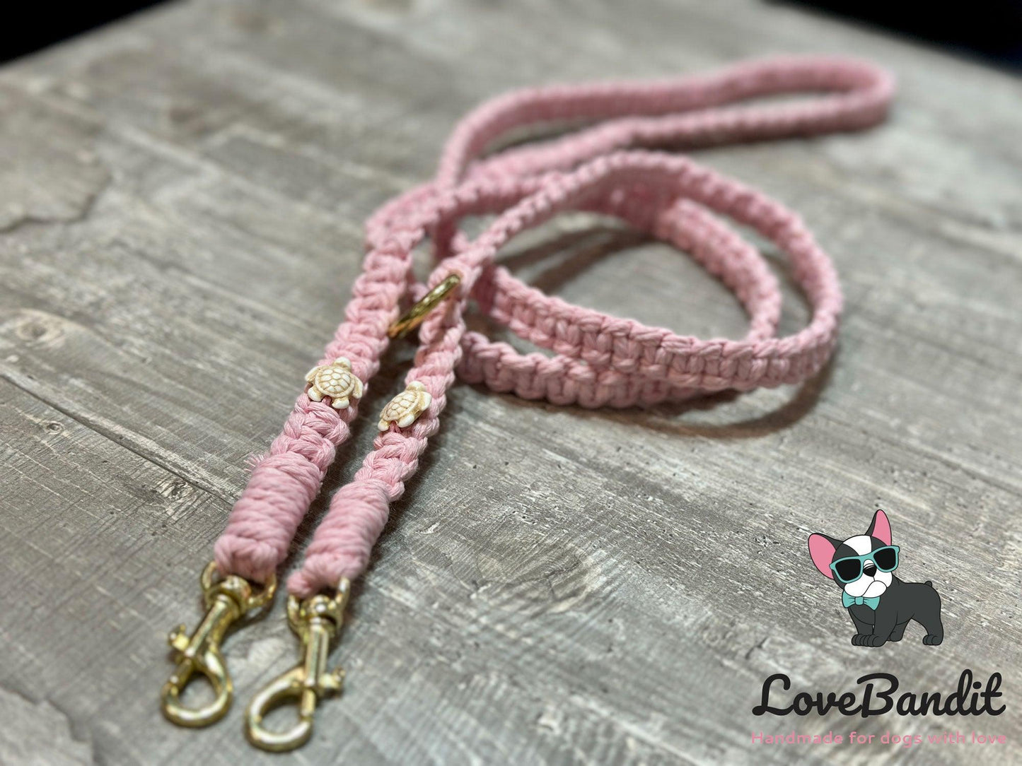 Crossbody Handyband Handykette Rosé Schildkröten Seesterne Muscheln - LoveBandit