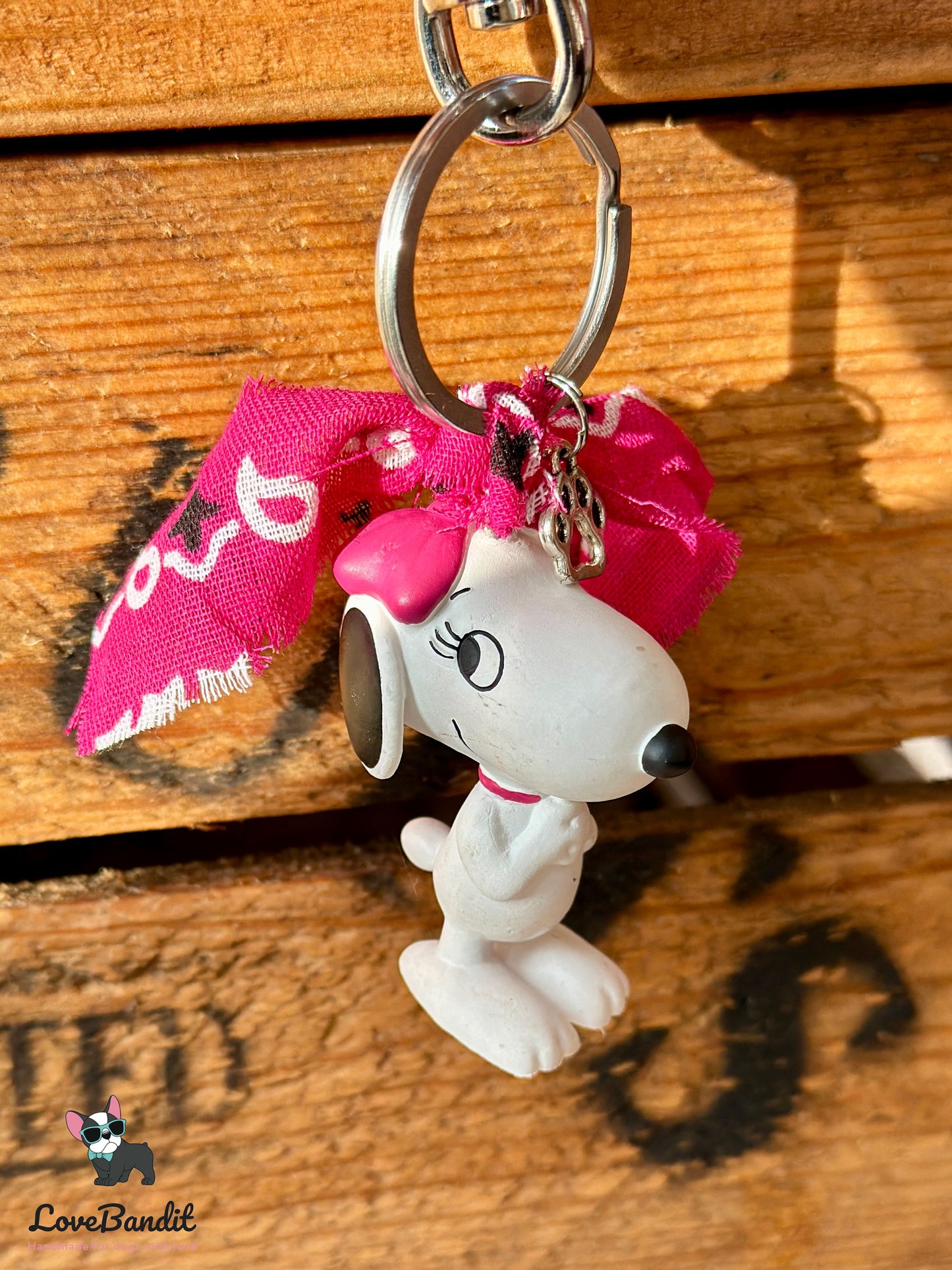 Taschenanhänger Bag Charm Peanuts Belle Love - LoveBandit