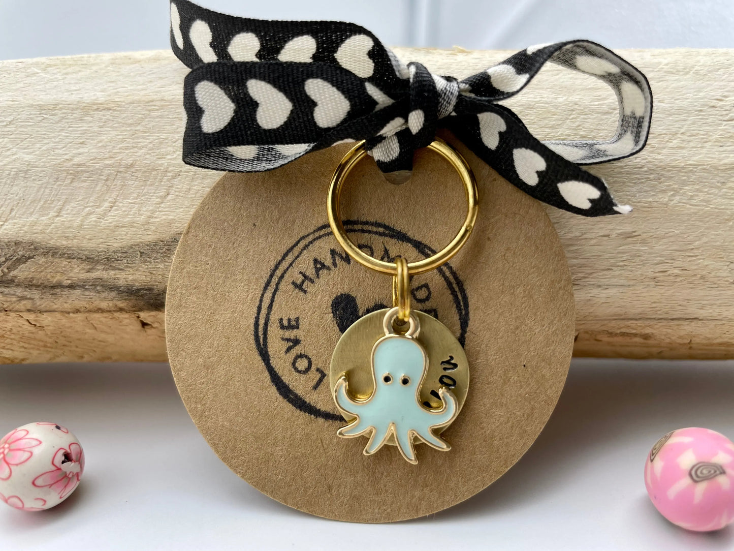 Kleine Hundemarke Mini aus Messing mit Anhänger - LoveBandit