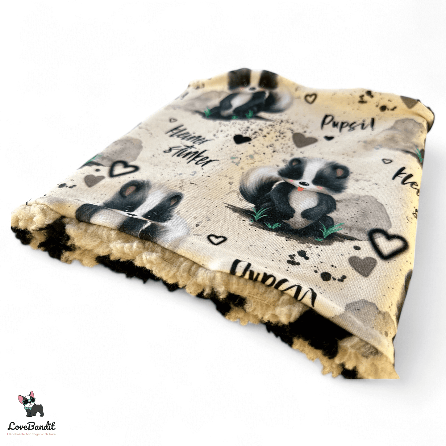 Hundeschal Hundeloop "Kleiner Stinker" Pupsi - LoveBandit