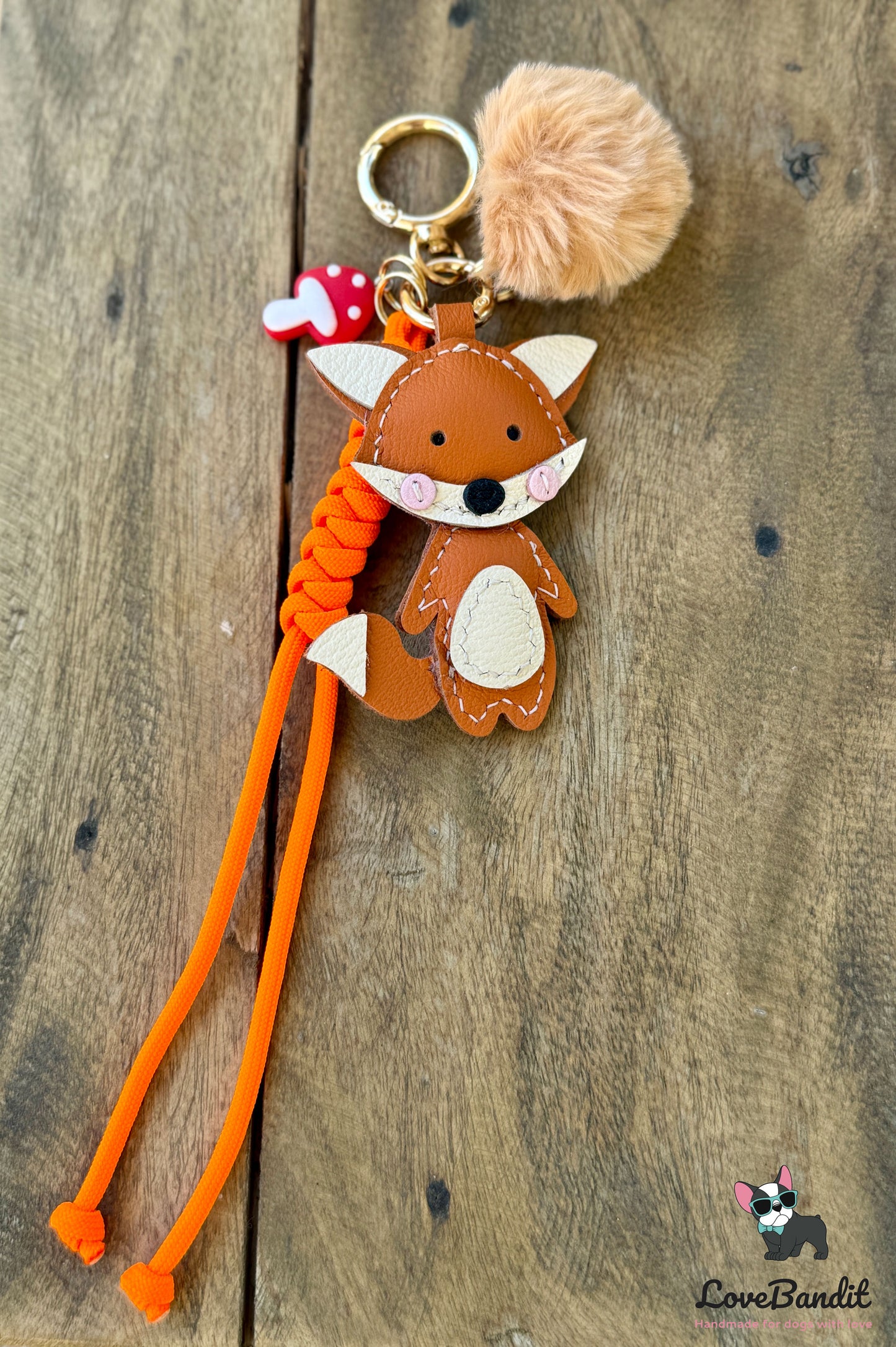 Taschenanhänger Bag Charm „Fuchszauber“-LoveBandit