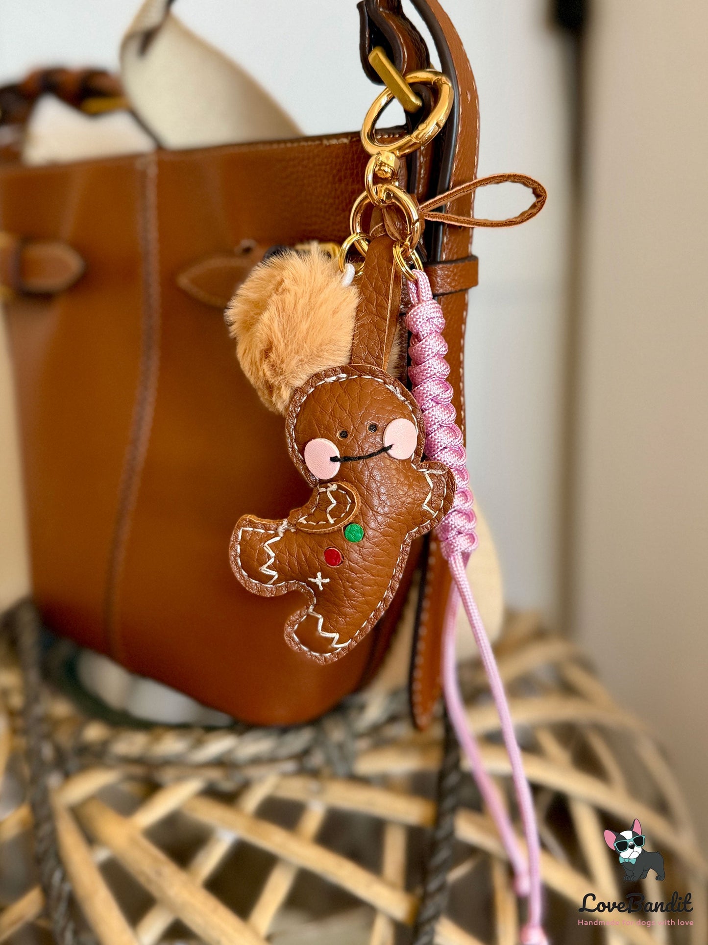 Taschenanhänger Bag Charm Lebkuchenmännchen LoveBandit