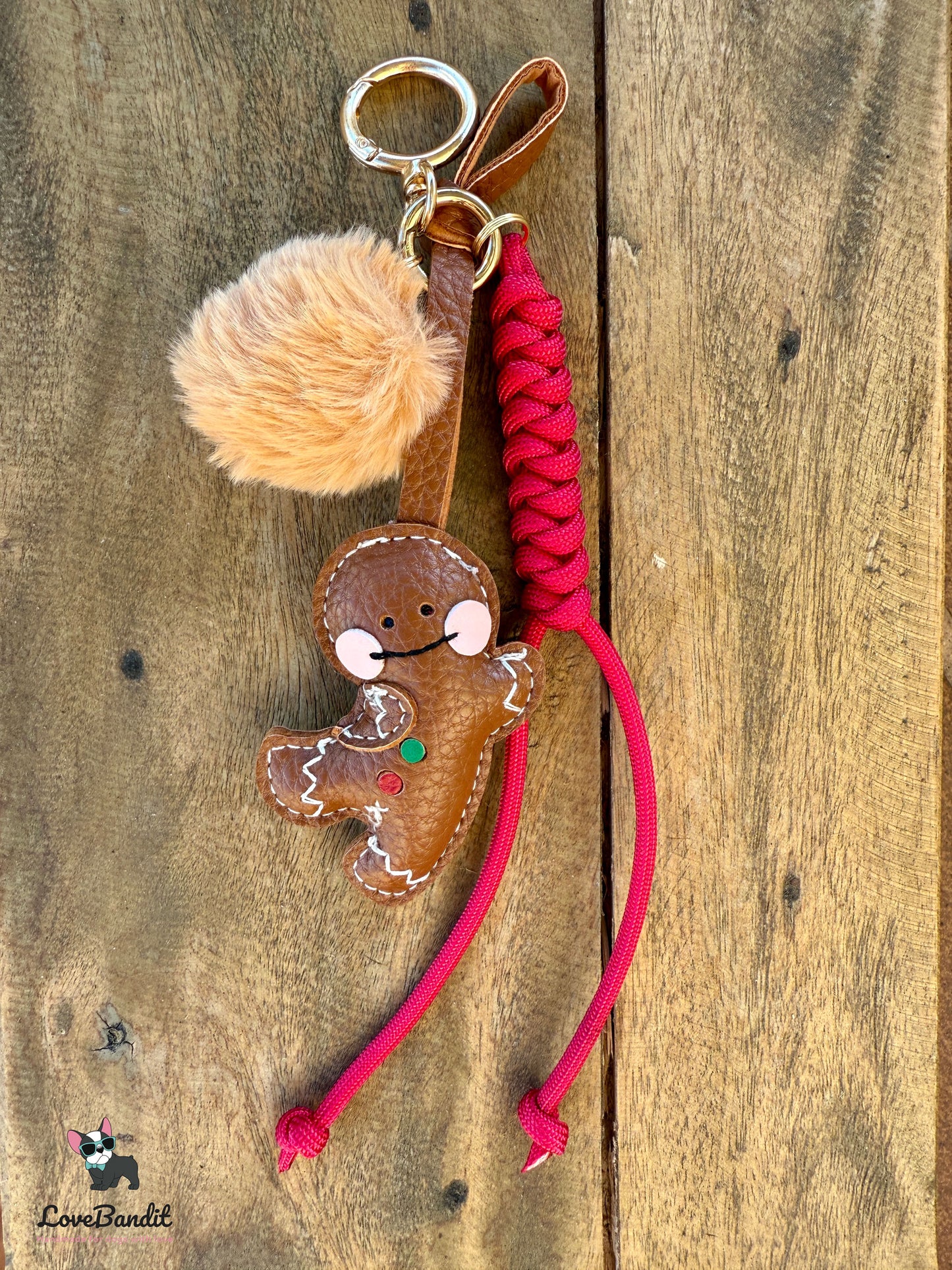 Taschenanhänger Bag Charm Lebkuchenmännchen LoveBandit