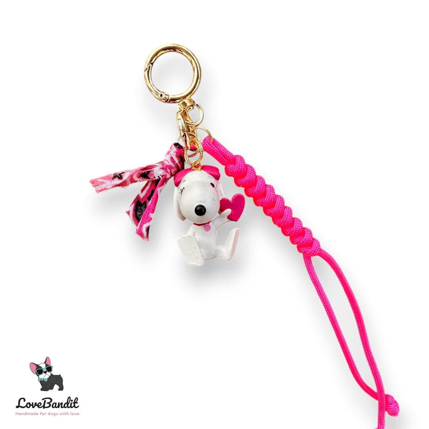 Taschenanhänger Bag Charm Peanuts Belle Love - LoveBandit