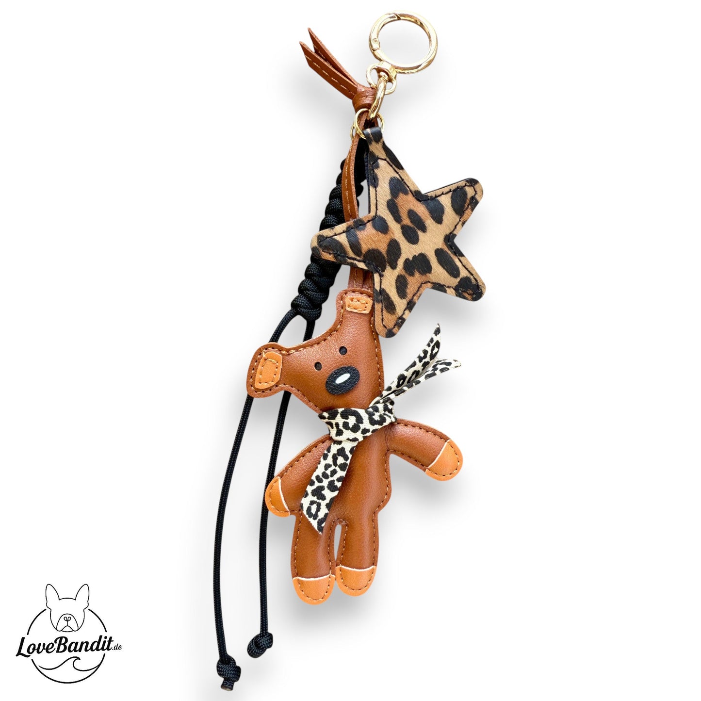 Taschenanhänger Bag Charm frecher Bär Leo LoveBandit