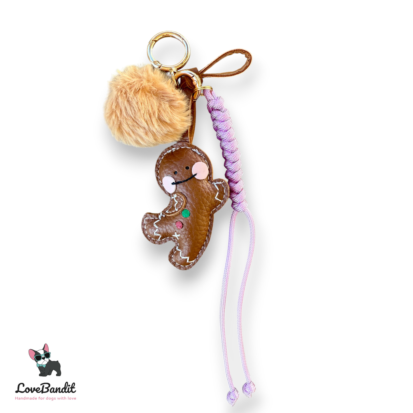 Taschenanhänger Bag Charm Lebkuchenmännchen LoveBandit