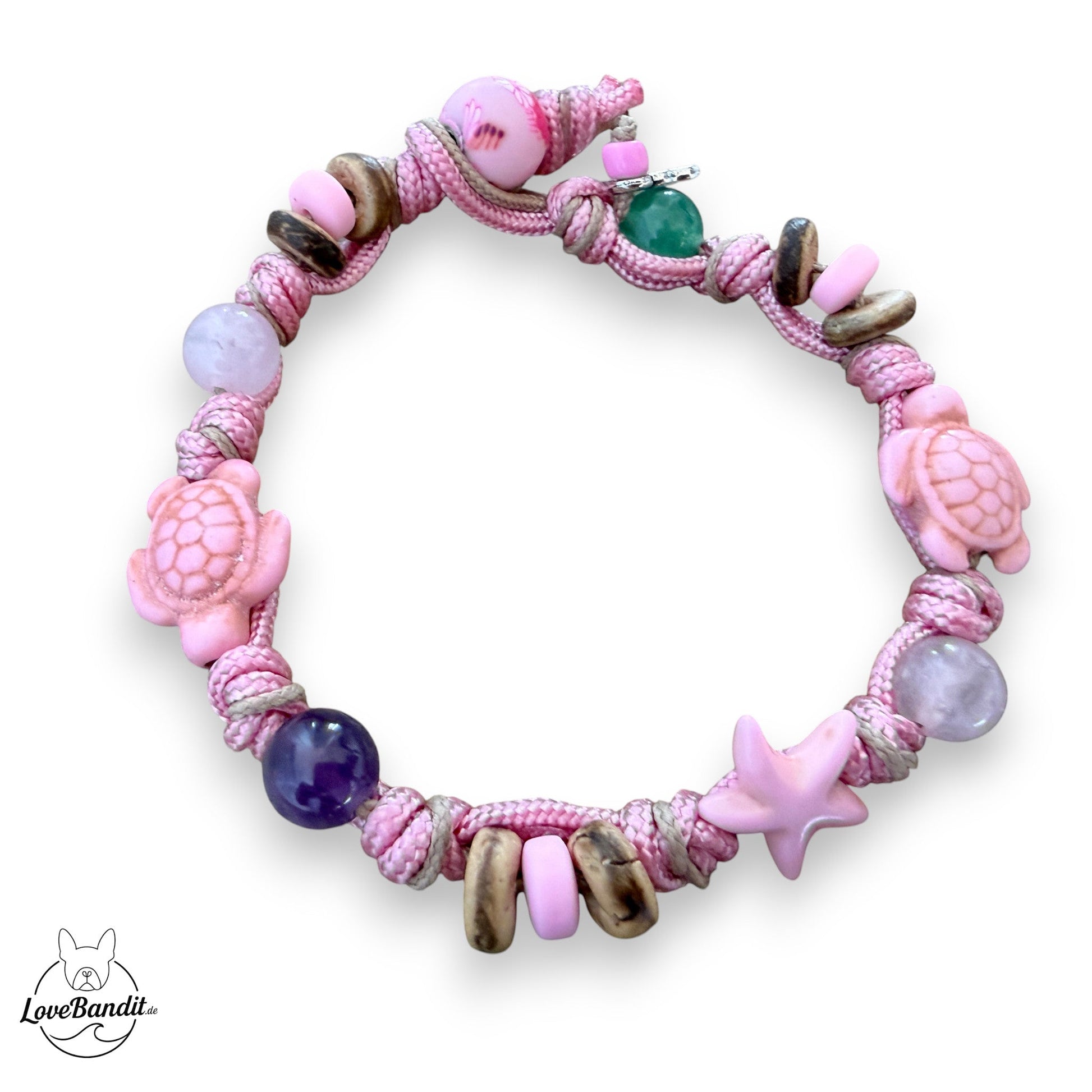 EM Keramik Heilstein Halsband Liebe Ruhe Mut 🤍 Lovebandit