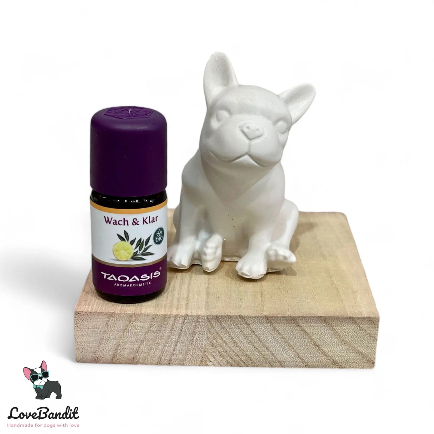 Duftstein Aromatherapie "Feelgood" Hund - Frenchie - Lagotto - Bulldog - LoveBandit