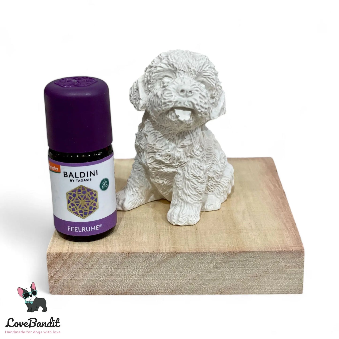 Duftstein Aromatherapie "Feelgood" Hund - Frenchie - Lagotto - Bulldog - LoveBandit