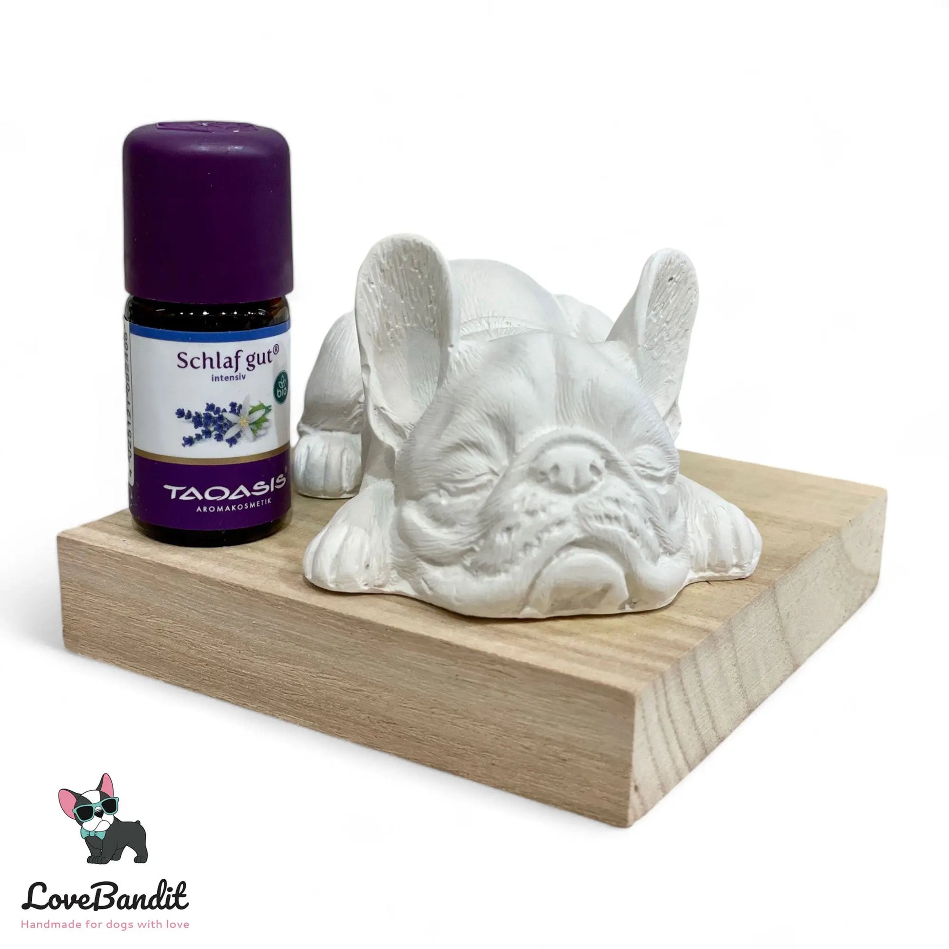 Duftstein Aromatherapie "Feelgood" Hund - Frenchie - Lagotto - Bulldog - LoveBandit