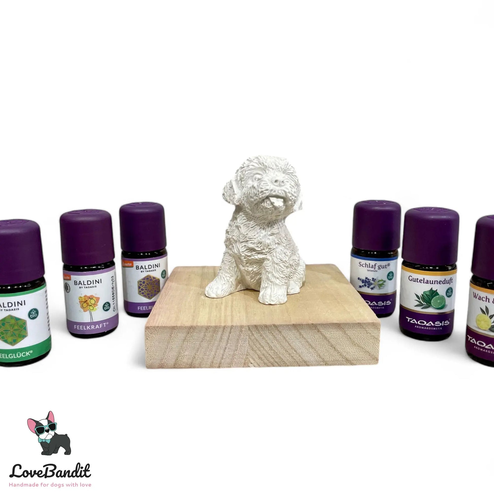 Duftstein Aromatherapie "Feelgood" Hund - Frenchie - Lagotto - Bulldog - LoveBandit