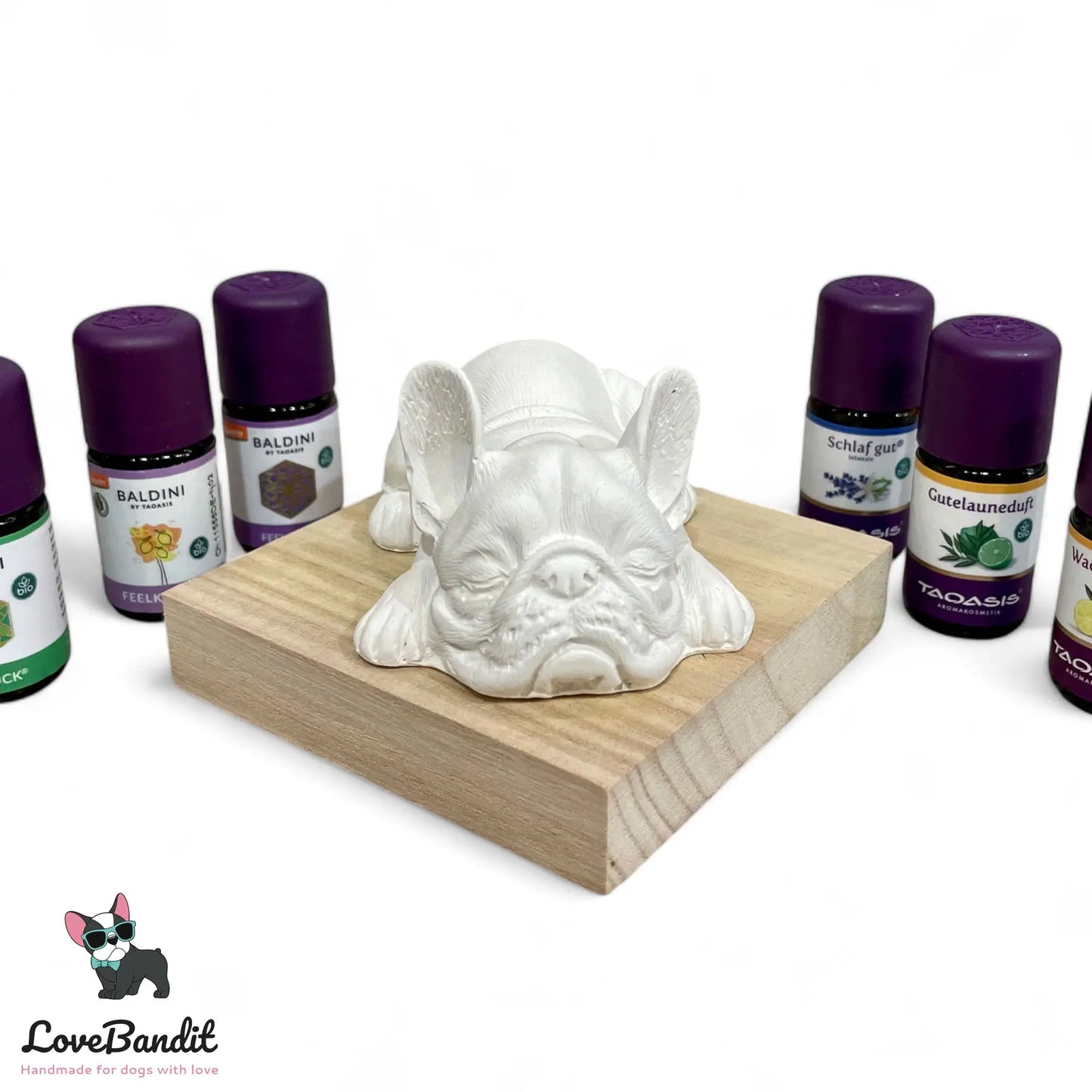 Duftstein Aromatherapie "Feelgood" Hund - Frenchie - Lagotto - Bulldog - LoveBandit