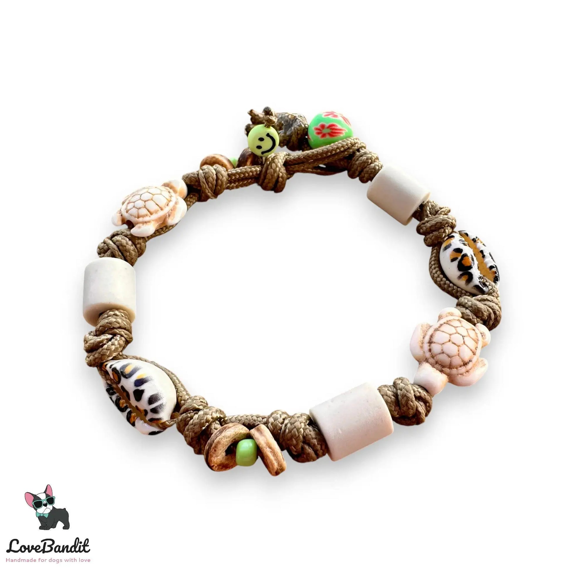 EM Keramik Armband "Leo Muschel voll angesagt" - LoveBandit