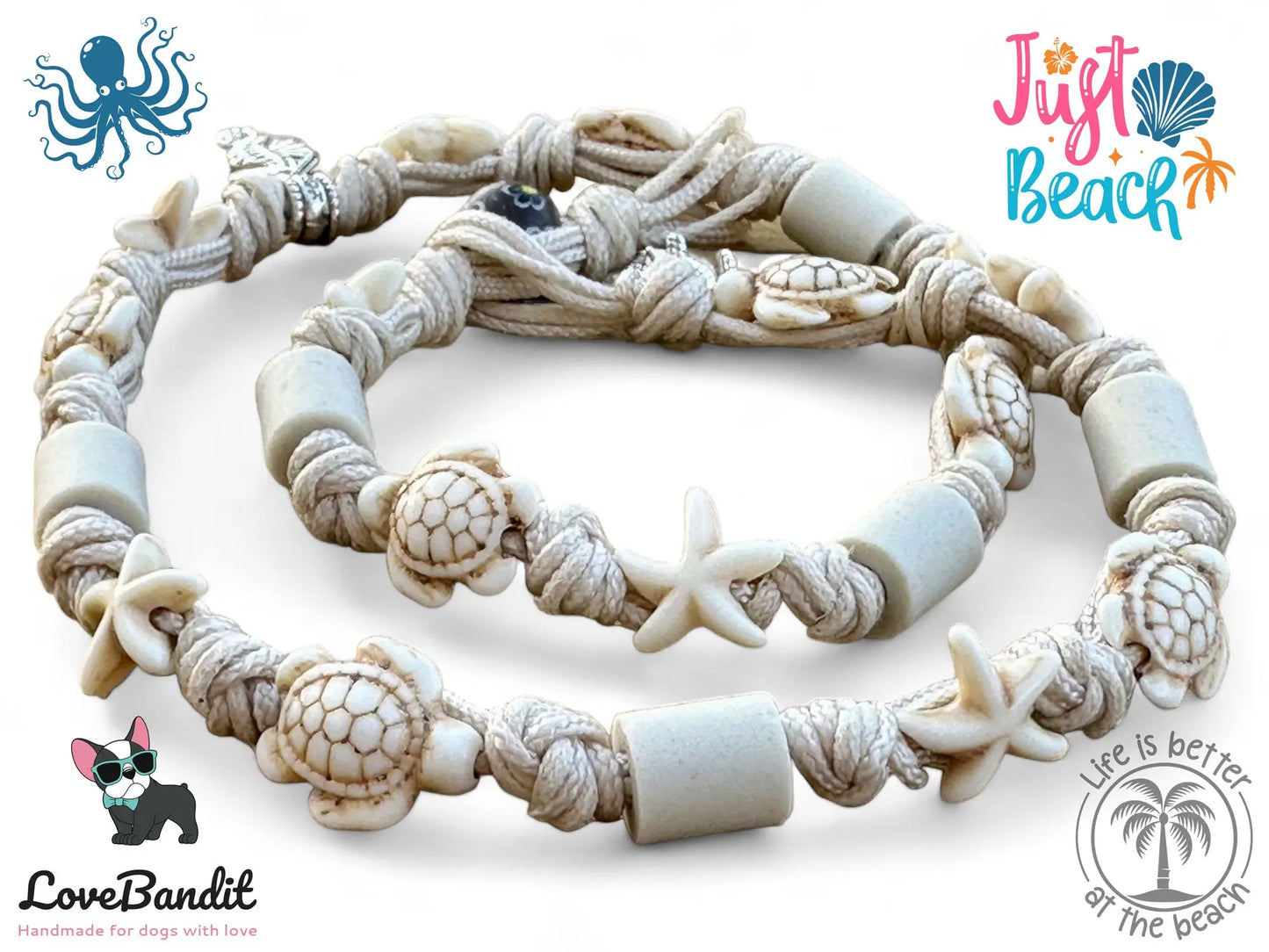 EM-Keramik Halsband Zeckenhalsband "Boho Dog" LoveBandit