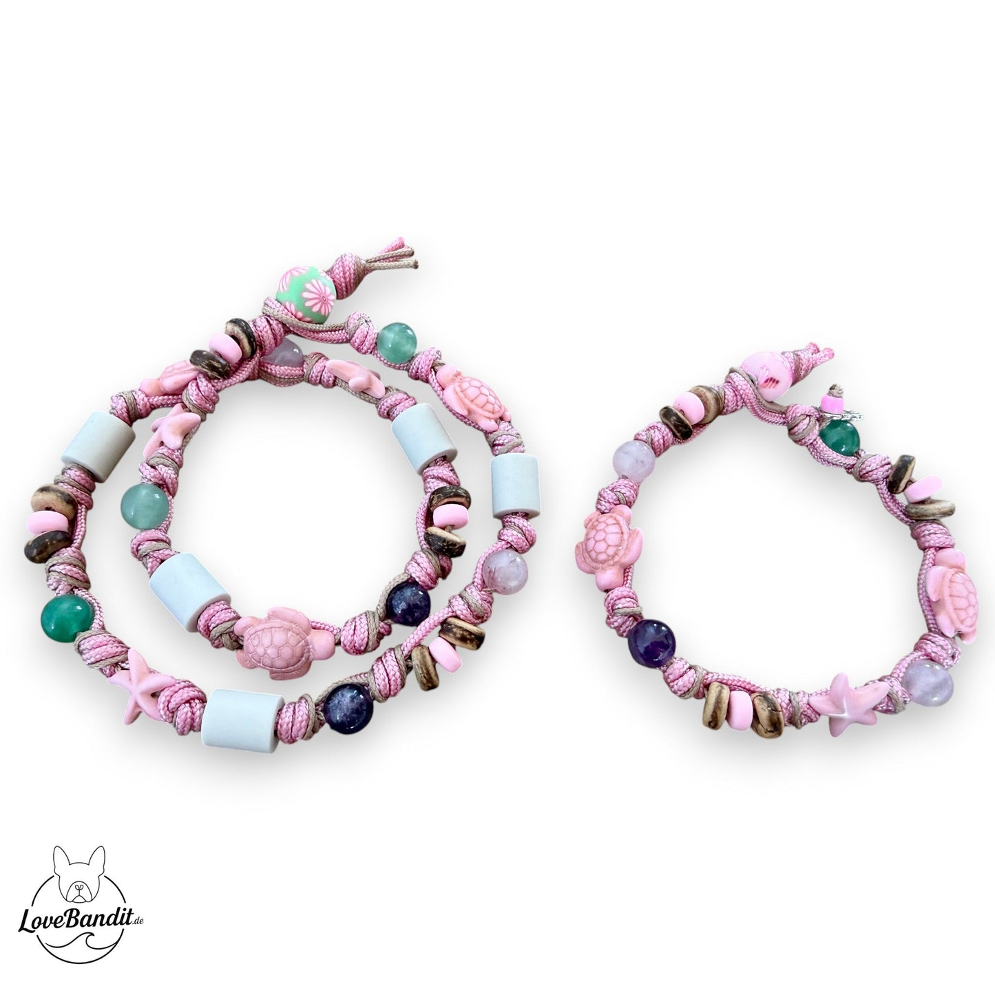 EM Keramik Heilstein Halsband Liebe Ruhe Mut 🤍 Lovebandit