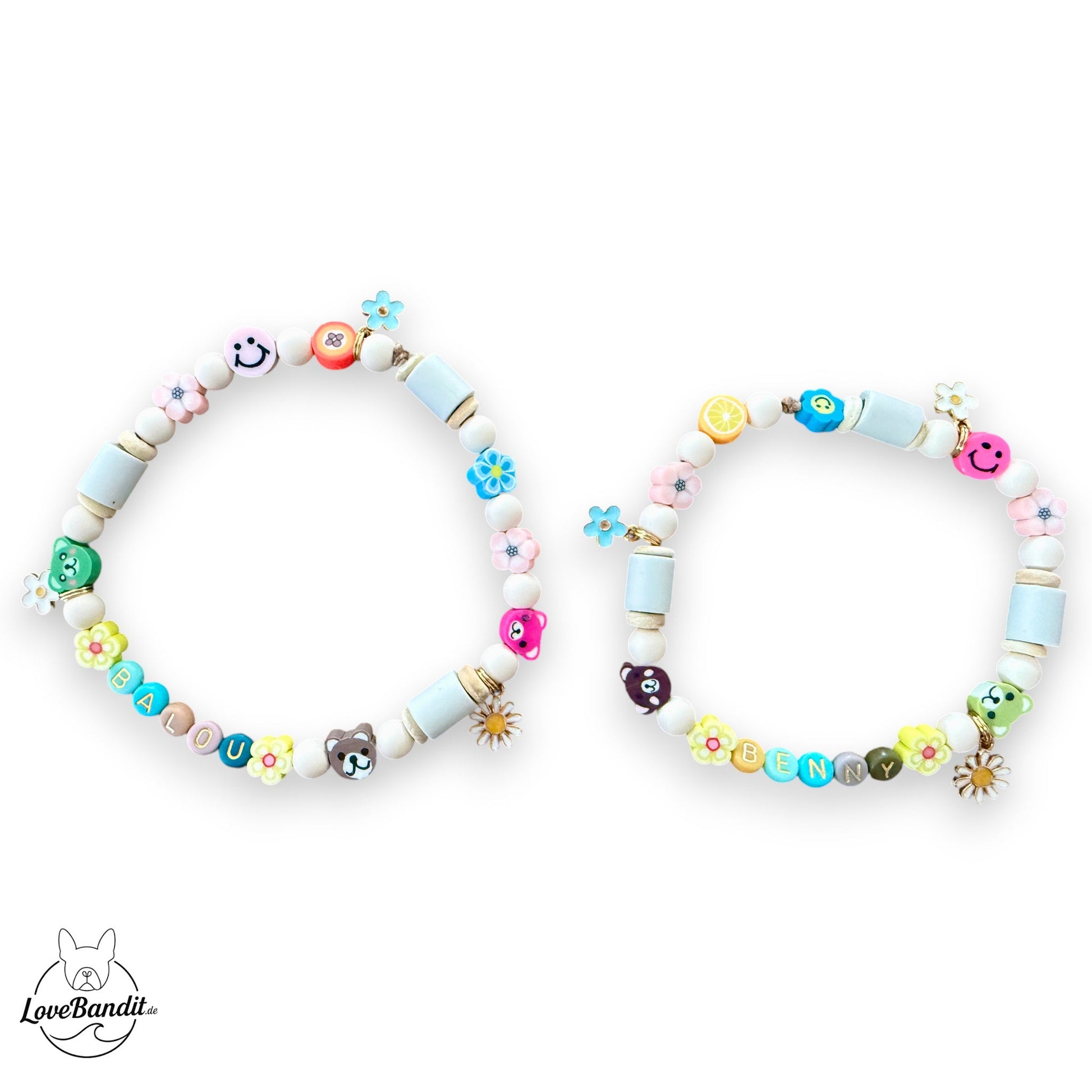 EM-Keramik Halsband Zeckenhalsband elastisch Aloha LoveBandit