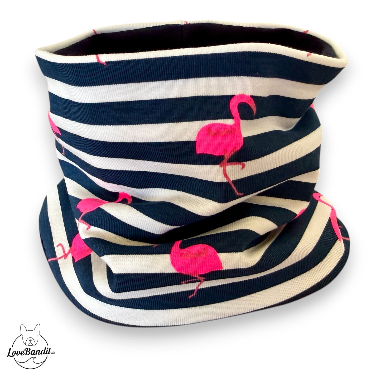 Hundeloop Hundehalstuch Frühling Sommer Pink Flamingo