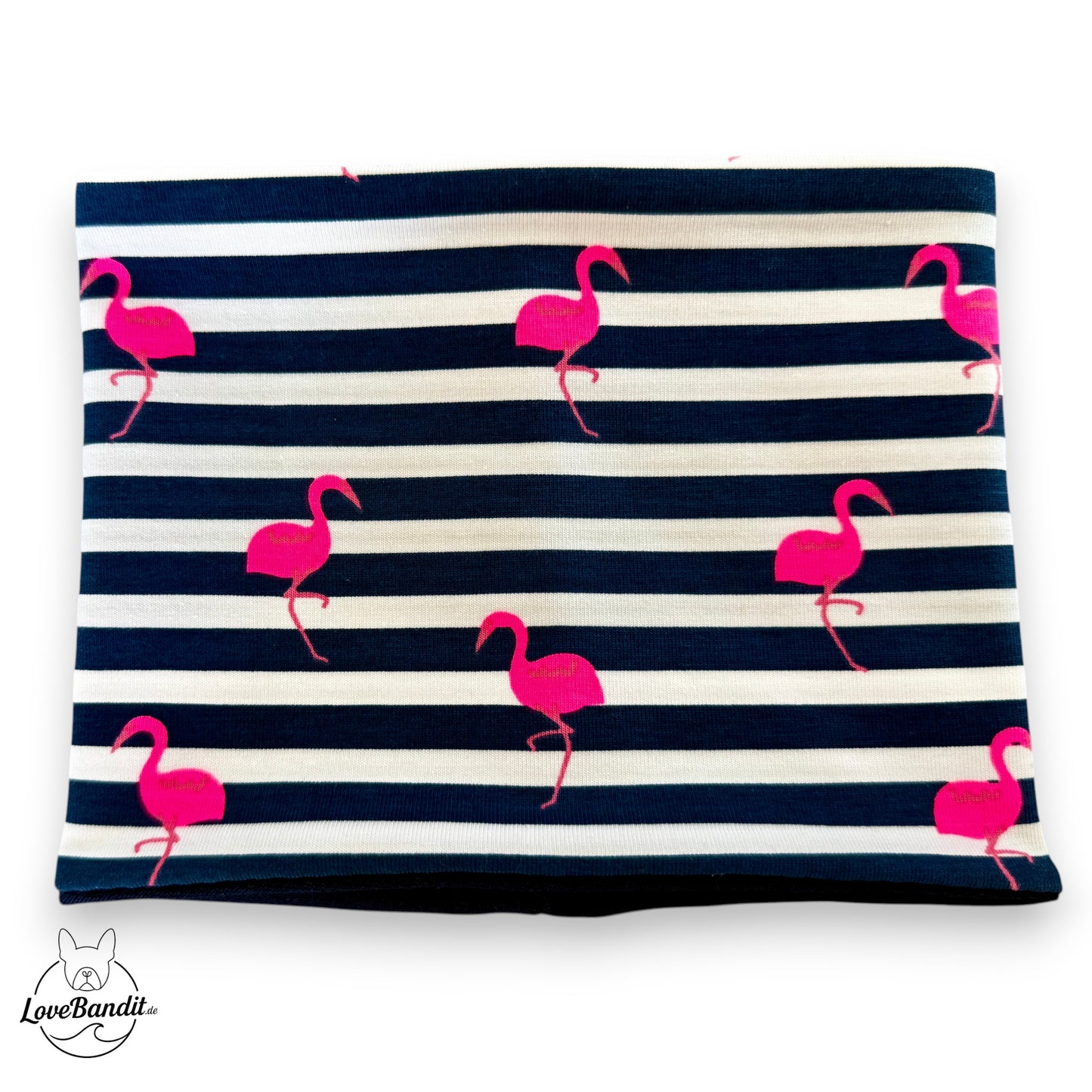 Hundeloop Hundehalstuch Frühling Sommer Pink Flamingo