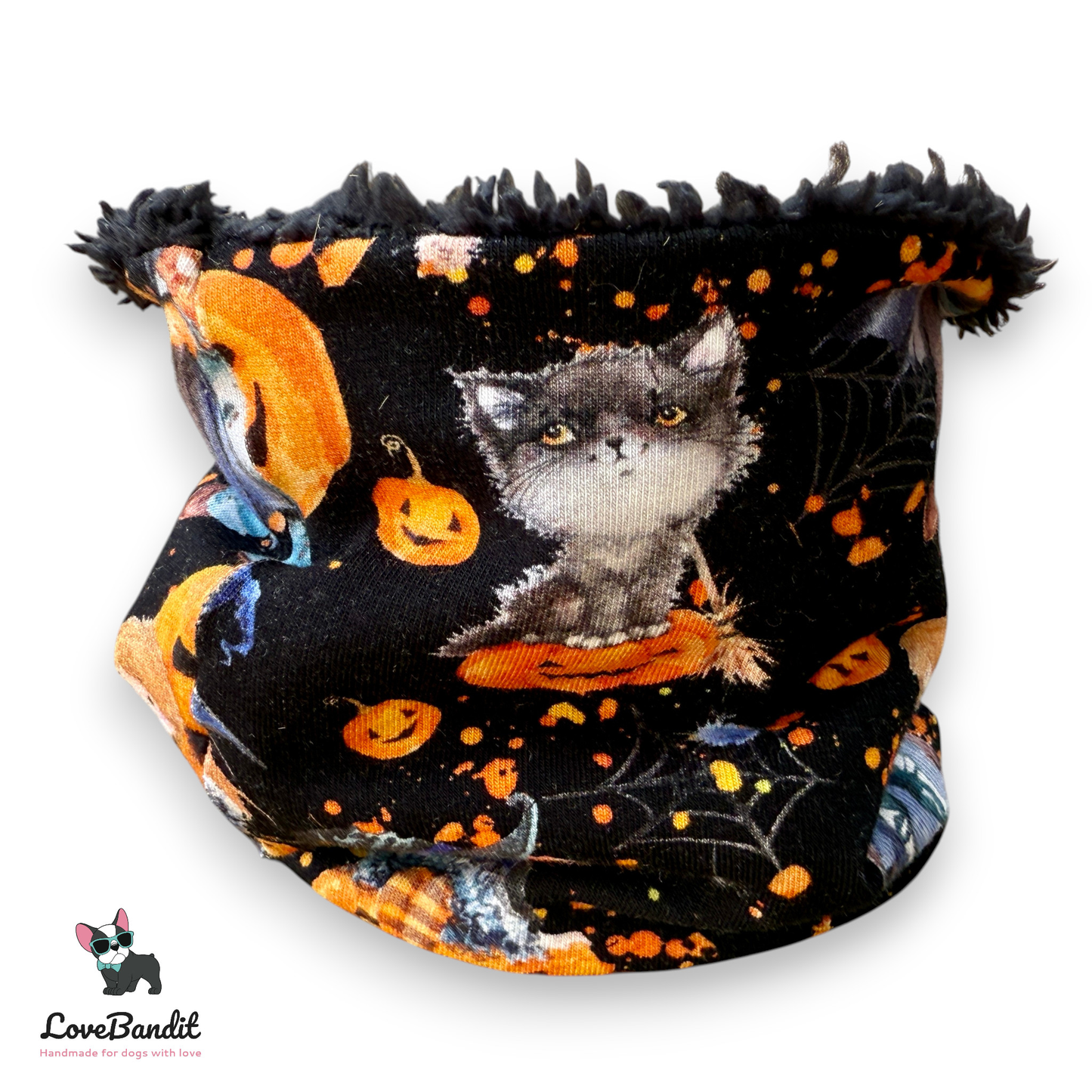 Hundeloop Hundeschal Halloween Kürbisse-LoveBandit