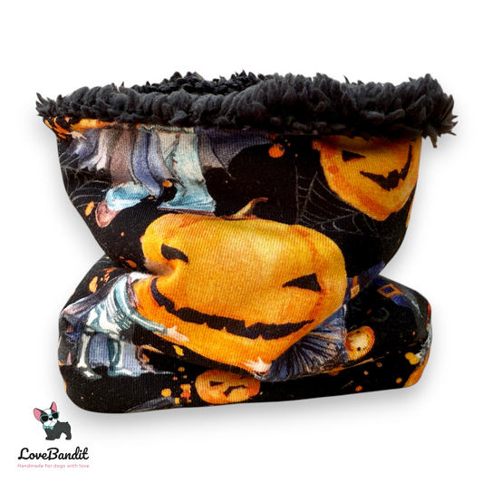 Hundeloop Hundeschal Halloween Kürbisse-LoveBandit