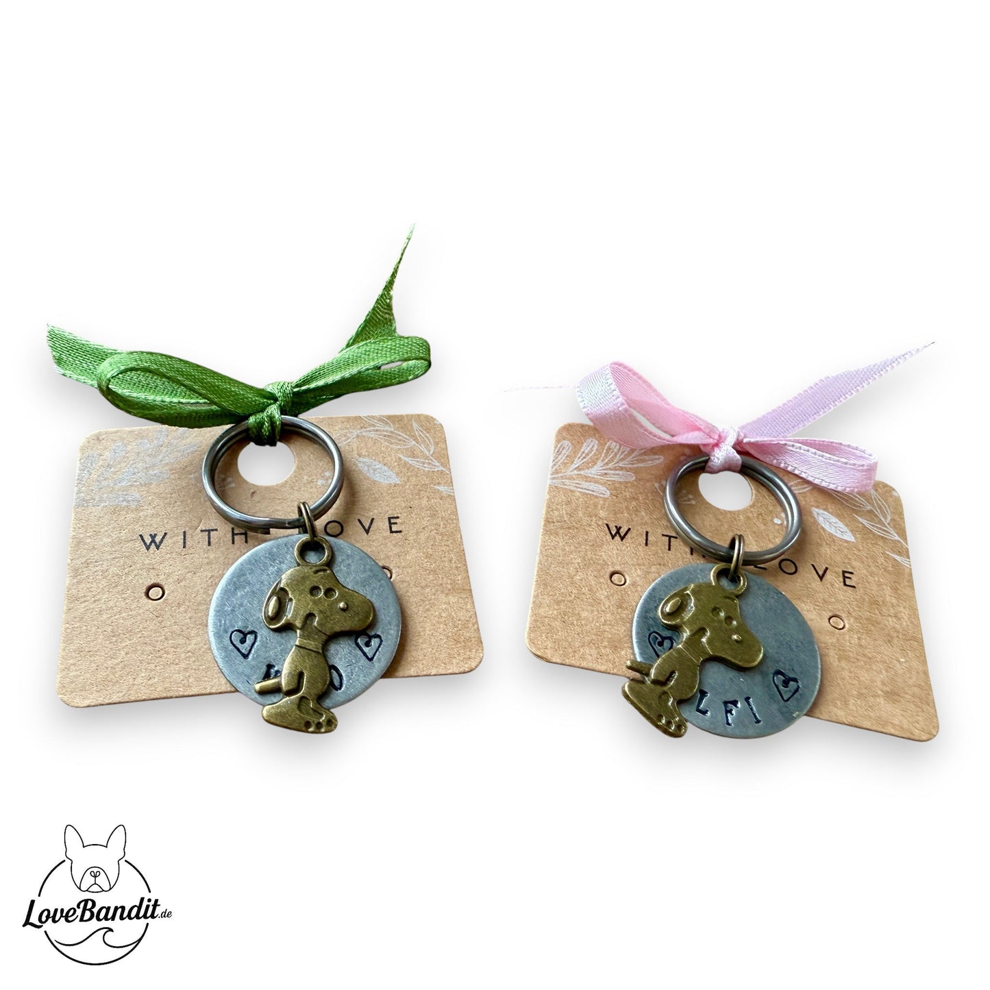 Hundemarke Kulthund Antik Silber Messing Bronze Lovebandit