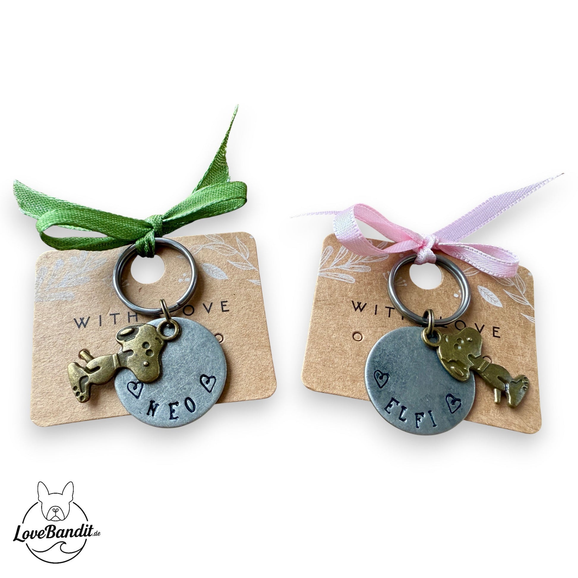 Hundemarke Kulthund Antik Silber Messing Bronze Lovebandit