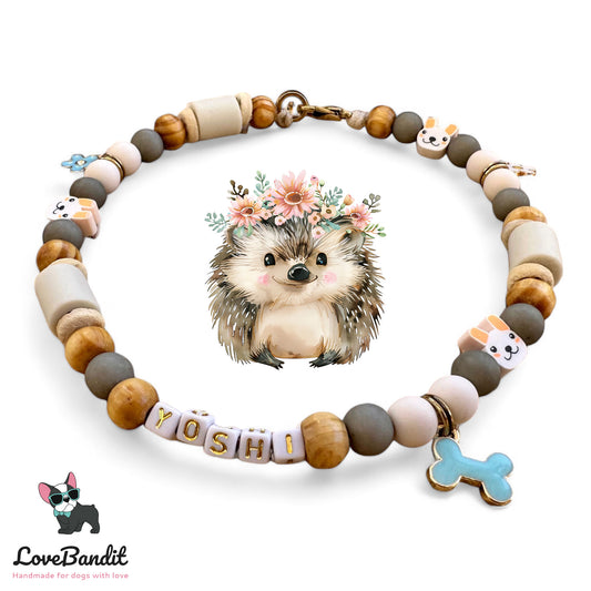 EM Keramik Hundehalskette Hundehalsband "Chihuahua & Frenchie" LoveBandit