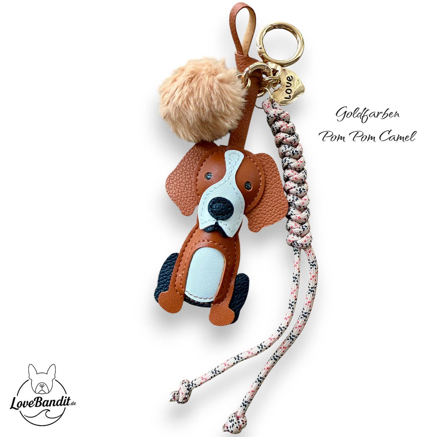 Taschenanhänger Bag Charm Dog Lover Beagle